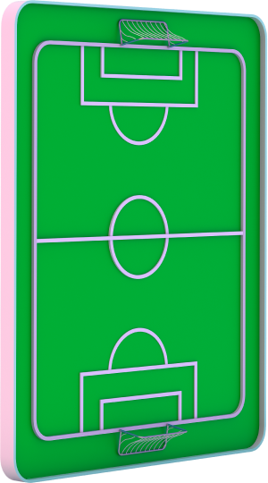 Campinho de futebol para estratégias em apostas com inteligência artificial feitas por um robô